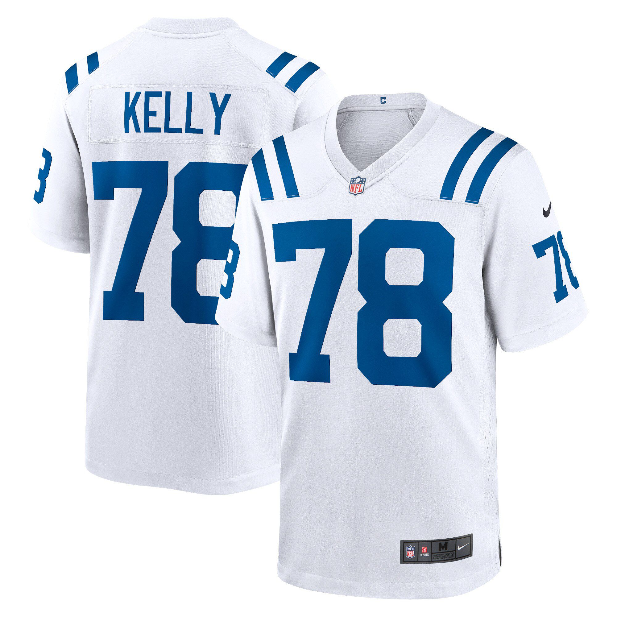 Men Indianapolis Colts #78 Ryan Kelly Nike White Game NFL Jersey